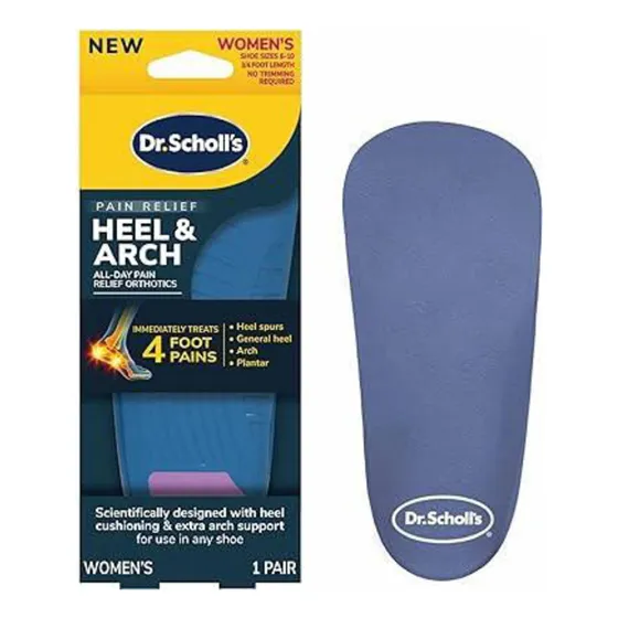 Plantilla  Dr.scholl`s Alivio Del Dolor Talón Y Arco 