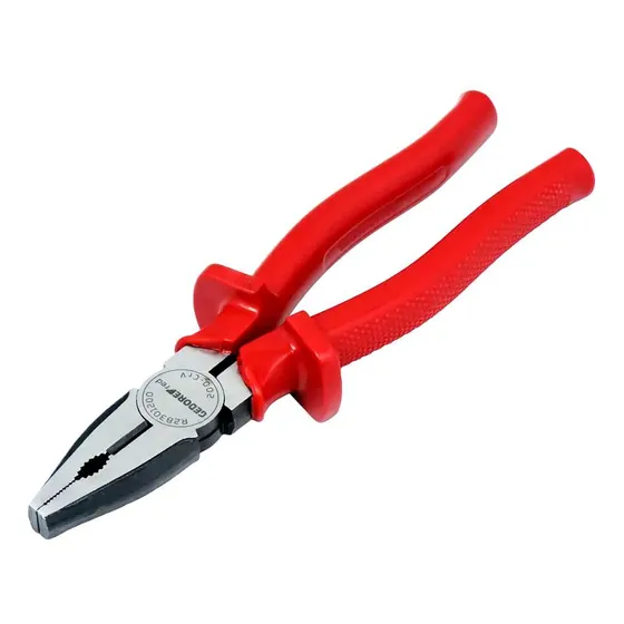 Alicate Universal 8 Pol Cromo Vanádio Gedore R28301200 1000V Cor Vermelho