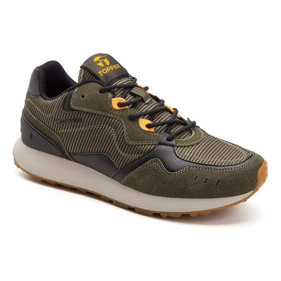 Zapatillas Topper Recife Hombre Oliva Verde