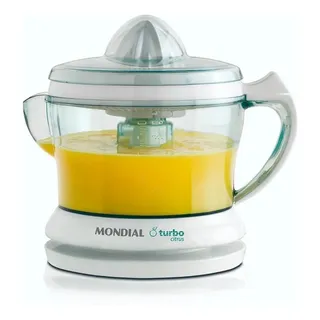 Espremedor De Frutas Turbo Citrus E-01 Mondial Cor Branco FrequĂȘncia 60 Espremedor De Frutas Turbo Citrus E-01 Mondial Cor Branco FrequĂȘncia 60