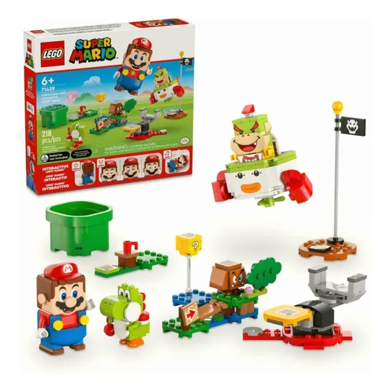 Lego® Super Mario Aventuras Interactivas Mario Set De