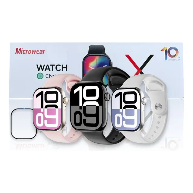 Smartwatch Watch X Série 10 Amoled Nfc Chatgpt Original 2025