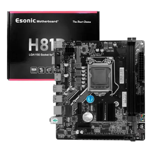 Placa Mae Ddr3 Asrock H61m Vg3 Computador | MercadoLivre