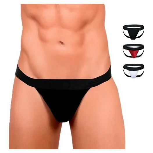 Tripack Suspensorio Jockstrap Clásico Ropa Interior 3pcs