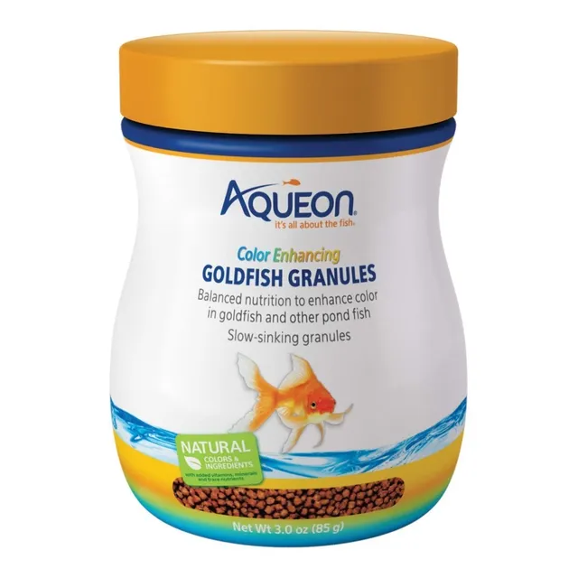 Alimento Peces Goldfish Pellets Color  Aqueon 85 Grs 