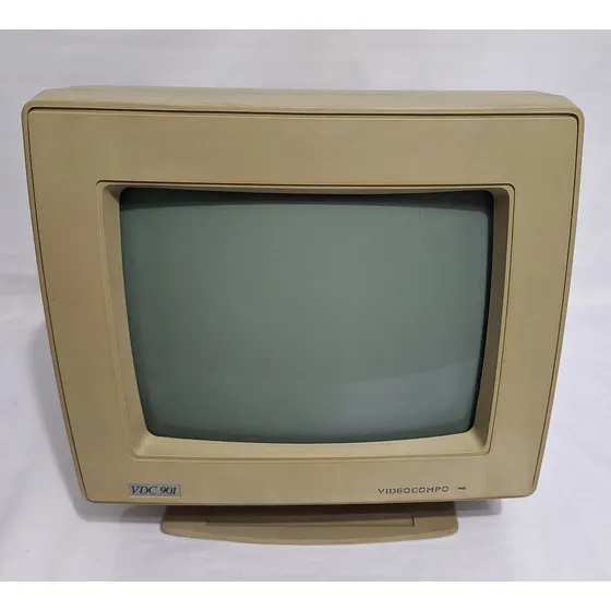 Antigo Monitor Computador Vdc 901 Video Compo Anos 80/90