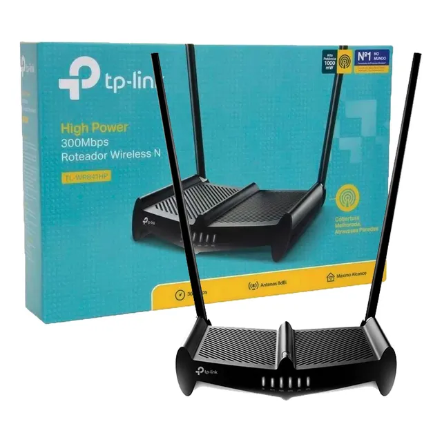 Tl-wr841hp Tp-link Wi-fi 4 Router N300 Mbps