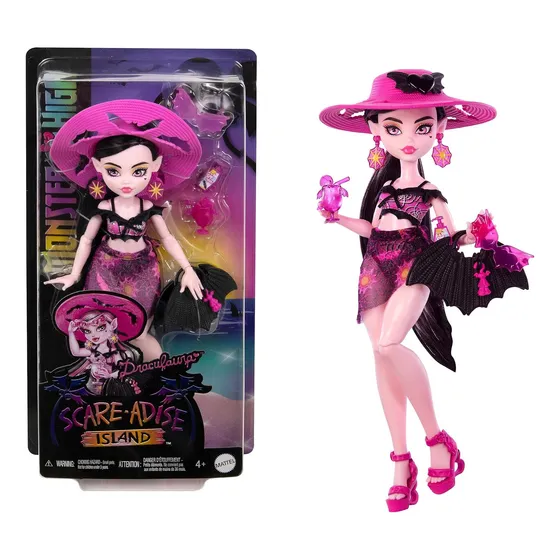 Muñeca Monster High Draculaura Scare - Adise Island Original