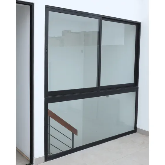 Ventanas De Aluminio Mamparas Serie 80, 25  Vidrio Templado