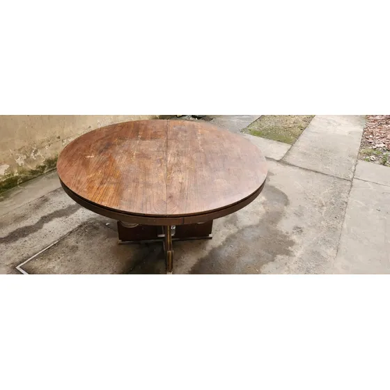 Mesa Comedor Redonda Estilo Frances Extensible