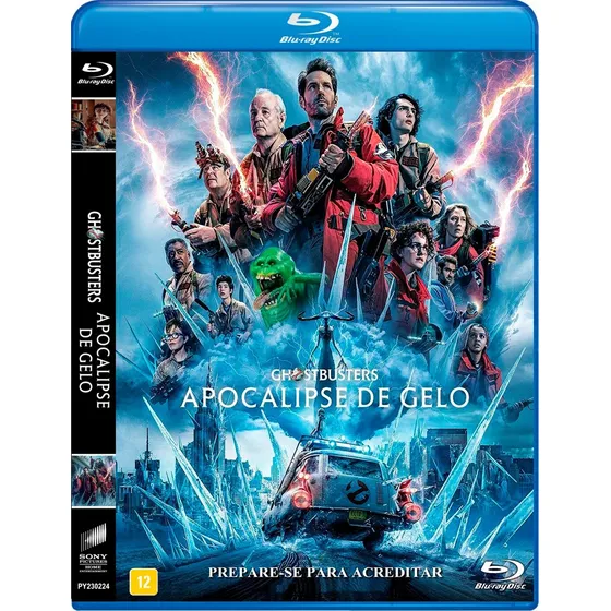 Ghostbusters Apocalipse De Gelo (2024) Blu Ray Dublado Lege