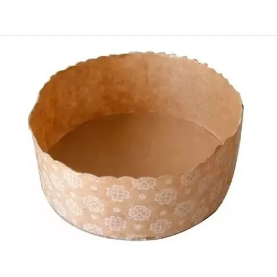 Molde Pan De Pascua O Queque 1 Kg Pack 10 Unidades De Papel
