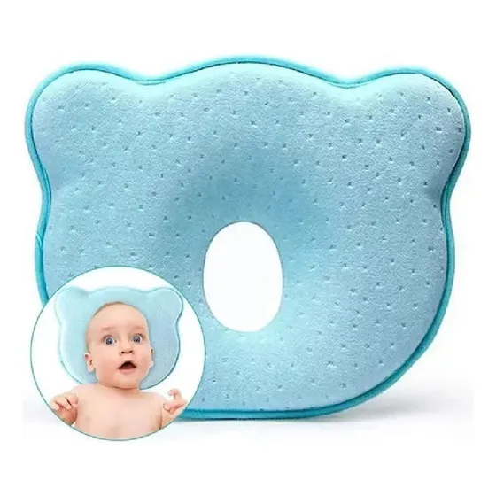 Almohada Corrector Cabeza Plana Plagiocefalia Bebe 