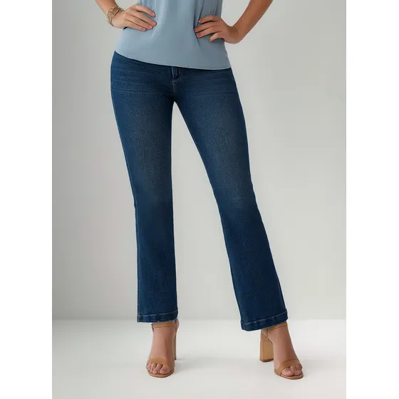 Jean Camila Azul Para Mujer Croydon