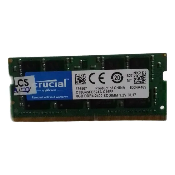 Memoria Ram Crucial Laptop 8gb Ddr 4 - 2400