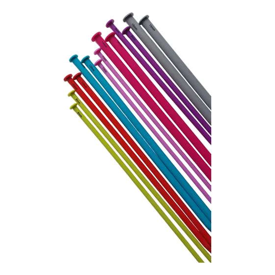 Set X 7 Pares De Agujas Tricot Importadas Del 7 Al 15