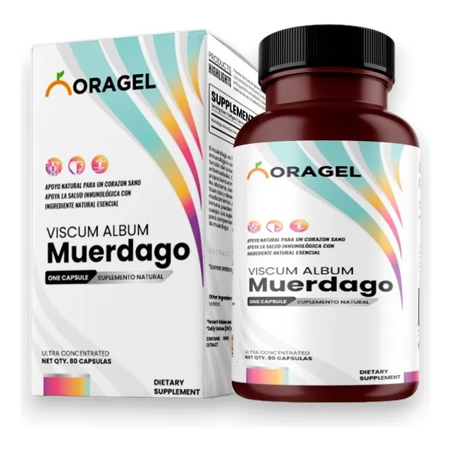 Suplemento Dietético Muérdago 80 Cápsulas