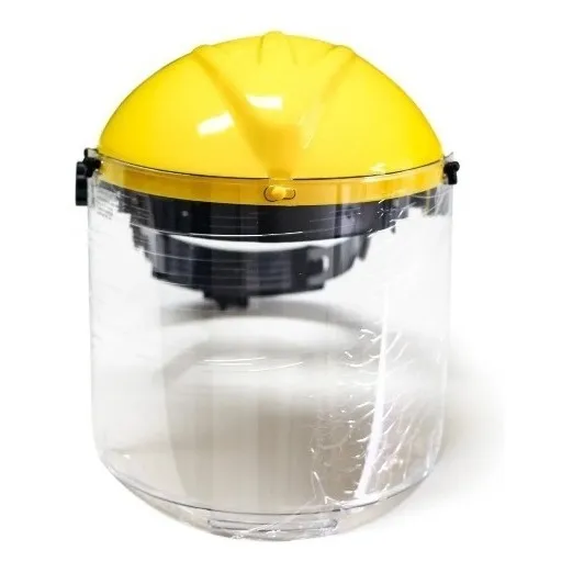 Medio Casco Protector  Acrilico Tridente Careta Premium