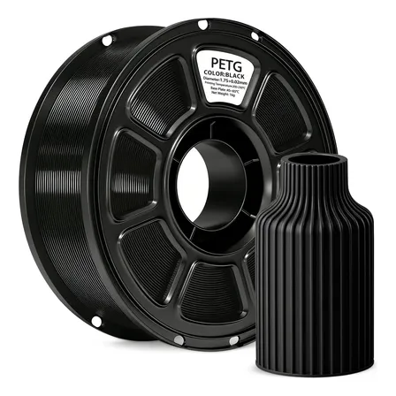 Filamento Petg Branco E Preto 1.75mm 1kg Para Impressora 3d