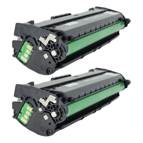 Kit 2x Toner Compatível com HP W1105 com Chip 105a 107a 107w 135a 135w Laserjet Tinta Preto Uni