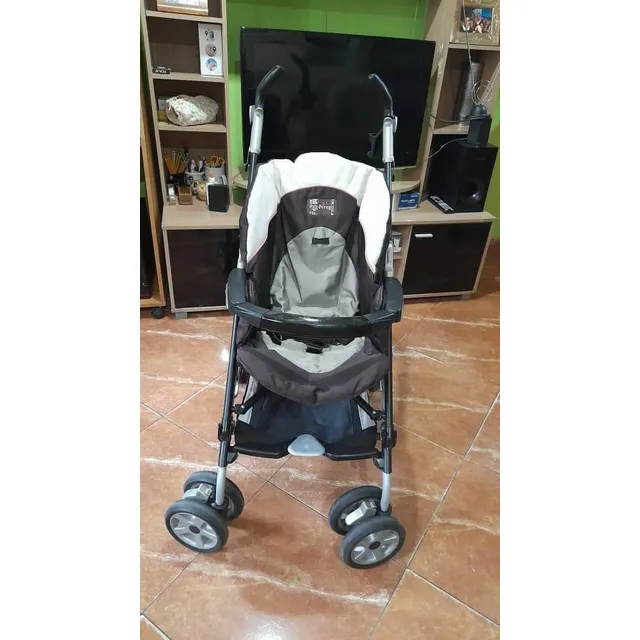 Coche Con Porta Bebe Peg Peg Perego Usado Como Nuevo 3 En 1