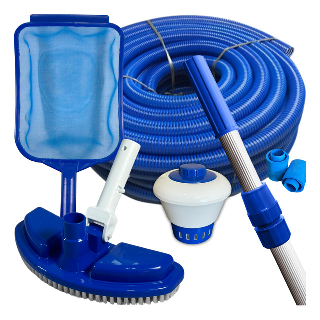 Kit Acessórios Limpeza Piscina Intex Mor Inflável Cabo 1,60m Kit Acessórios Limpeza Piscina Intex Mor Inflável Cabo 1,60m