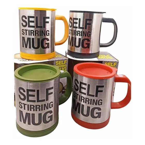 Taza Eléctrica Mug Con Agitación Automática Mezclador
