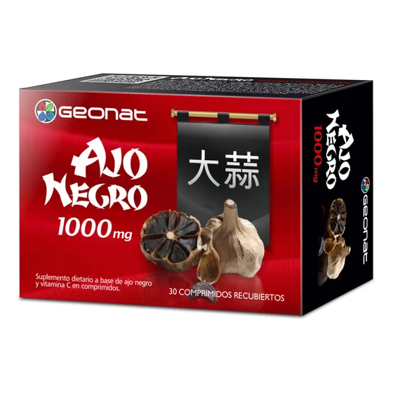 Geonat Ajo Negro X 30 Comp. Presión Arterial Sabor No
