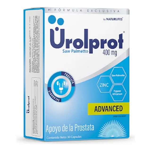 Saw Palmetto 400 Mg 30 Capsulas Natureslife Urolprot