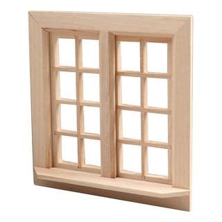 Nuevo Casa De Muñecas Ventana En Miniatura 1:12 Escala Nuevo Casa De Muñecas Ventana En Miniatura 1:12 Escala