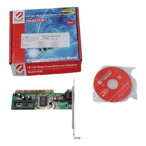 Placa De Rede Encore Enl832-tx-re Ethernet Pci 100mb/s