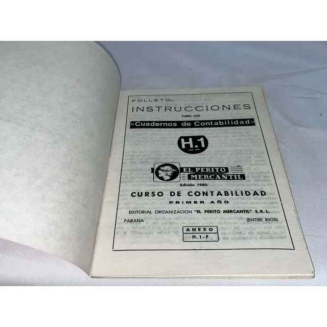 Cuaderno De Contabilidad - El Perito Mercantil