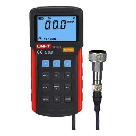 Medidor De Vibración Conexión Usb Uni-t Ut315a Profesional