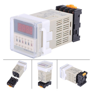 Industrial Contador Temporiz Digital Timer Relay Pulsos Dh48 Industrial Contador Temporiz Digital Timer Relay Pulsos Dh48