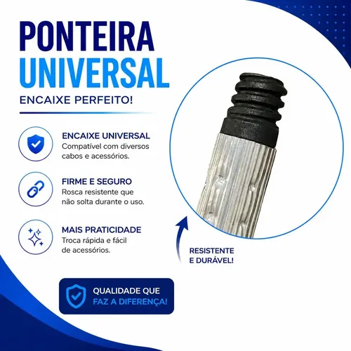 Extension Pole Adapter Cleaning Threaded Tip | MercadoLivre