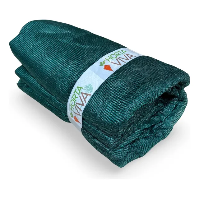 Tela Sombrite Decorativa 70% Verde - 5 Metros X 5 Metros