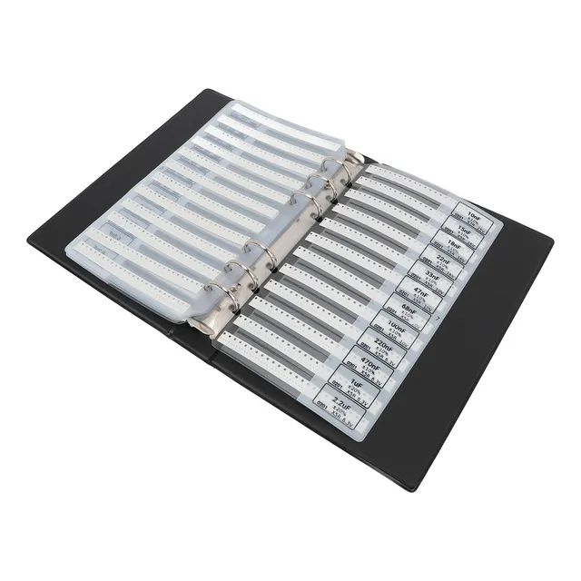 Libro De Muestras De Componentes Electrónicos, Condensador D