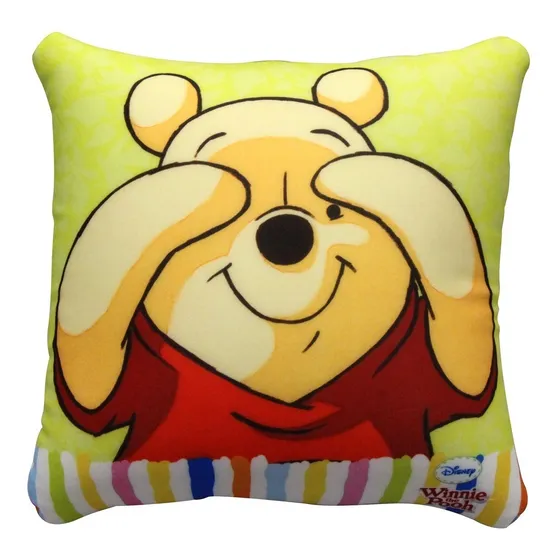 Cojín Cuadrado Para Niño, Winnie Pooh, Original Disney