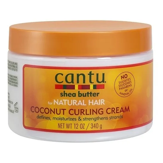 Cantu Coconut Curling Cream Crema Para Definir Rizos Coco