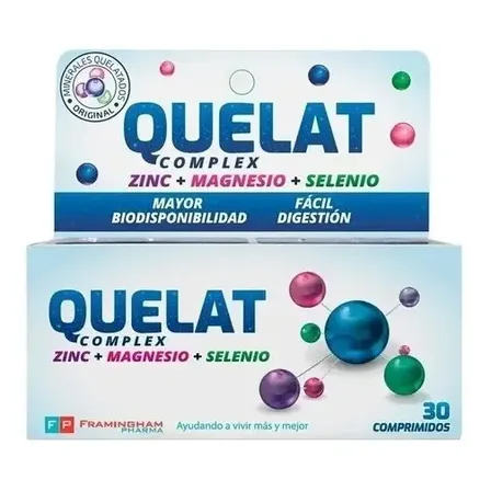 Mineral/Vitamina Framingham Pharma - Megalabs Quelat - Metasitol Quelat Complex Mujer en comprimidos Sin sabor de 30 un