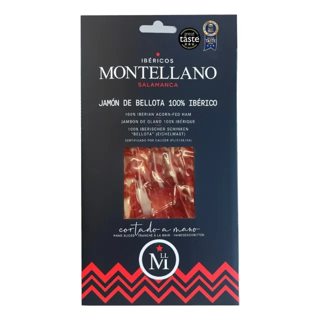Montellano Jamón Loncheado (de Bellota 100% Ibérico) Sobre
