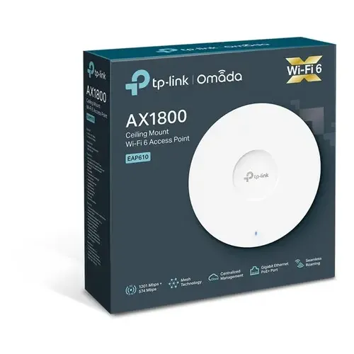Ax1800 Wi-fi 6 Wireless Dual Band Tp-link Mount - Eap610 \u002Fvc | Cuotas sin interés