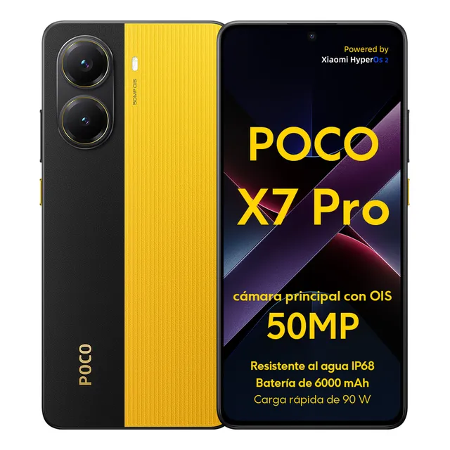 Xiaomi Pocophone Poco X7 Pro 5g Dual Sim 8 Gb RAM 256 Gb ROM-Amarillo