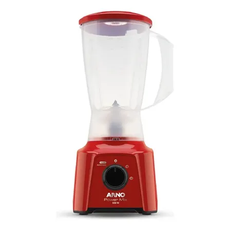 Liquidificador Arno Power Mix Lq11 1,25l 500w Verm Cor Vermelho
