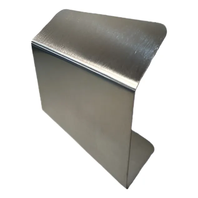 Suporte Preço Etiqueta Inox Balcão Açougue Mercado  - Kit 10