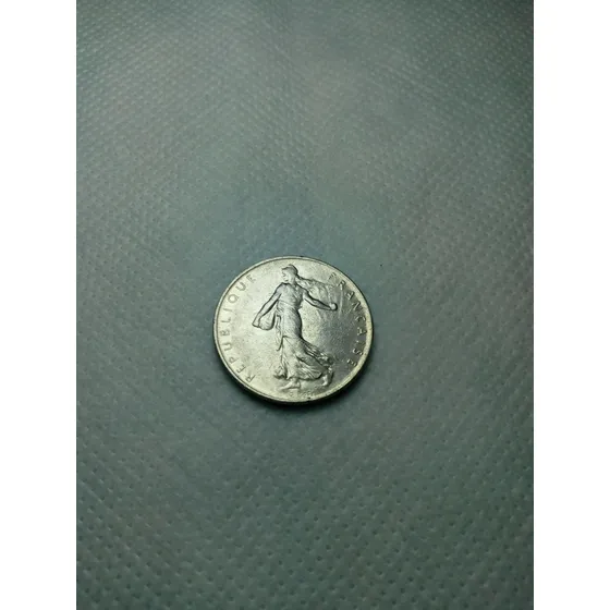 Moneda De 1 Franco De 1970. Francia.