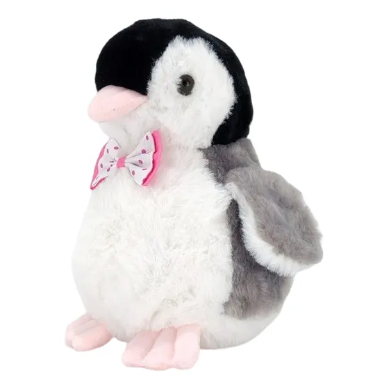 Bichinho De Pelucia Pinguim Antialergico Pronta Entrega