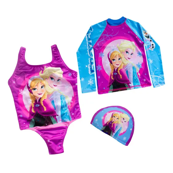 Set De Traje De Baño  De Frozen  