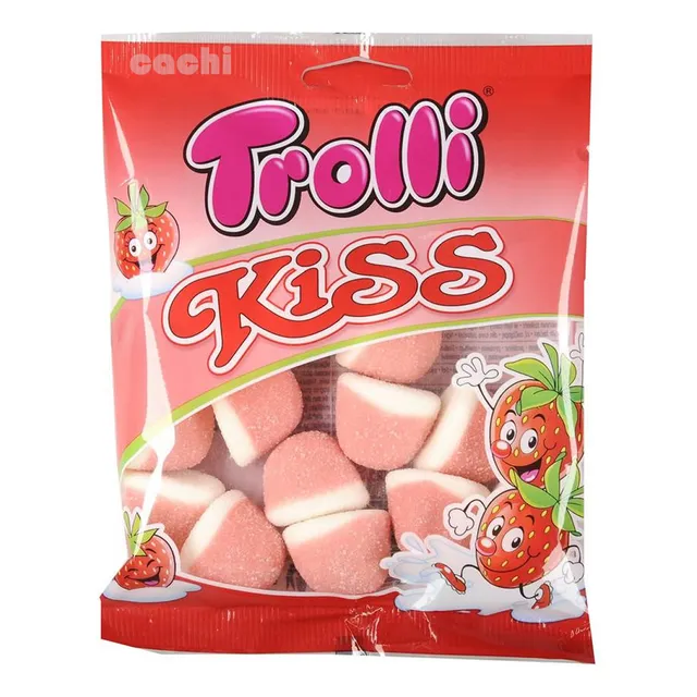 Gomitas Trolli Kiss Frutilla Gluten Free 100gr