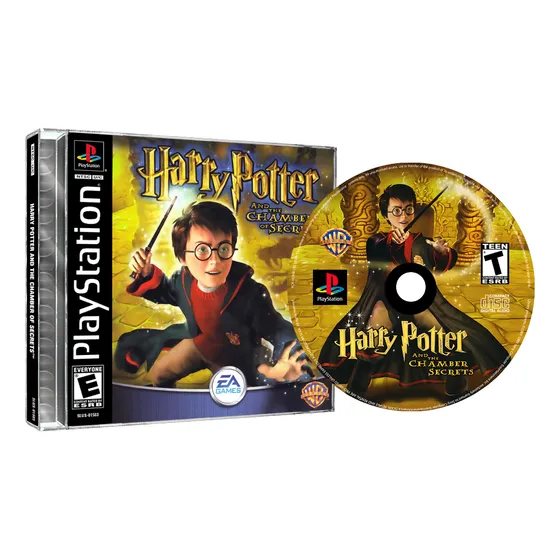 Jogo Harry Potter: Chamber Of Secrets - Ps1 Midia Fisica